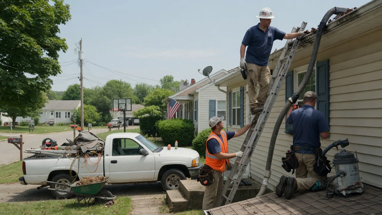 Gutter Installation in New Vienna, OH near me
